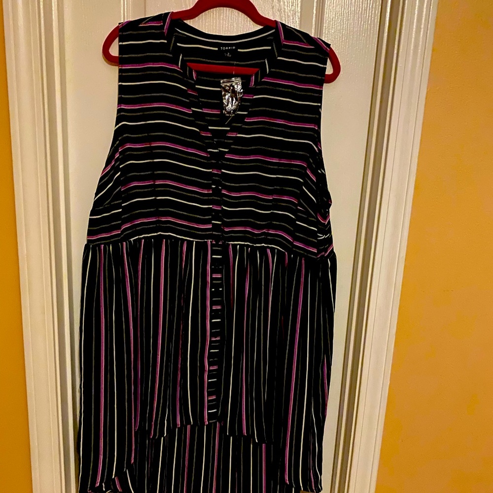 Torrid Lexie Stripe HiLo Tunic
